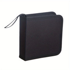 40pcs CD DVD Case Holder Portable Wallet Disc Storage Binder