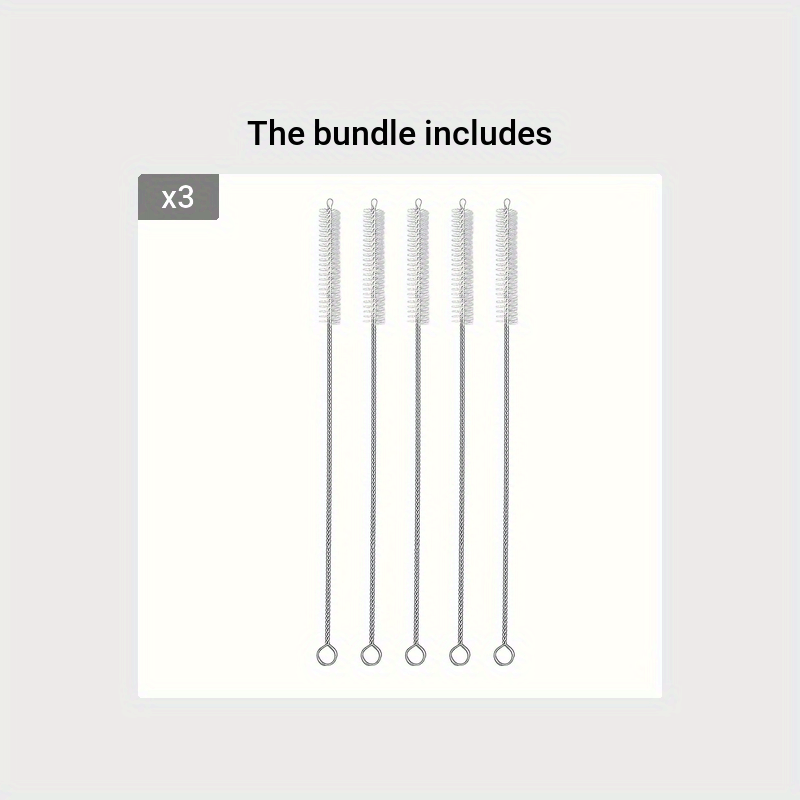 5 Pcs Stainless Steel Cleaning Brushes for Glass and Metal