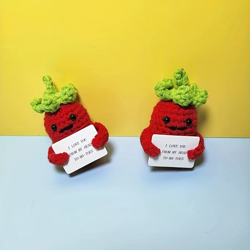 Positive Energy Tomato Doll for Home Decoration and Gifts