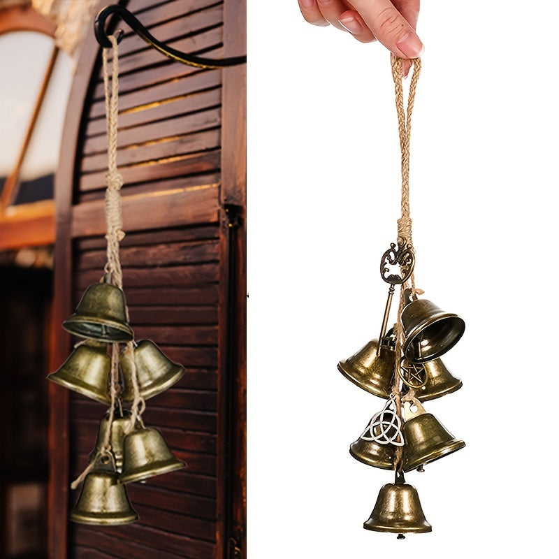 Witch Bells Protection Door Hangers Wiccan Magic Wind Chimes
