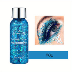 Glitter Eyeshadow & Body Gel: Nightclub & Stage Performance