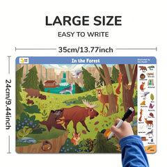 3pcs Find Hidden Objects Books for Kids, Farms Theme