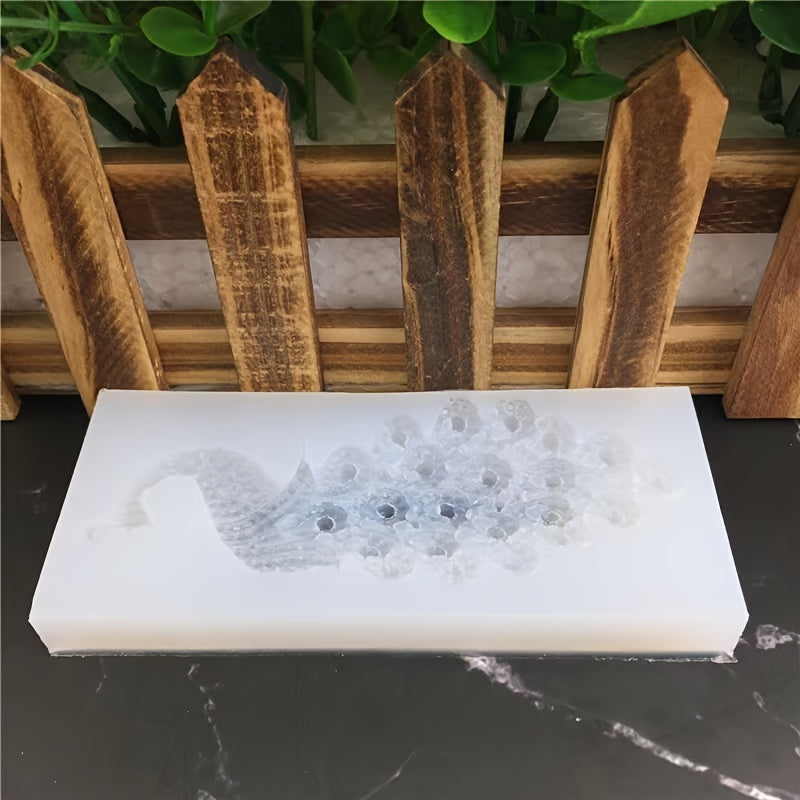 Peacock Resin Silicone Mold Animal DIY Jewelry Crafts Epoxy Resin