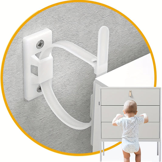 Adjustable Anti Fall Furniture Fixing Device for Baby Safety