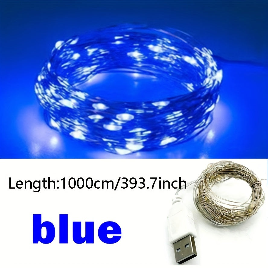 USB LED String Lights Waterproof Fairy Lights for Christmas Wedding Party