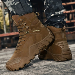 Men's Camo Hiking Boots, Breathable & Non-Slip