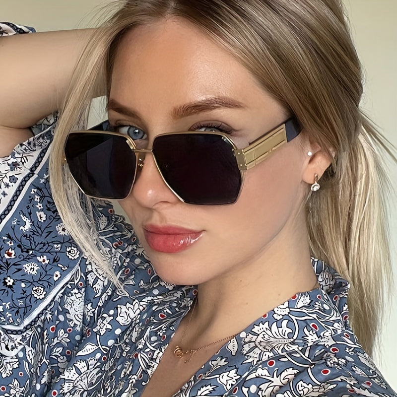 Geometric Sunglasses Candy Outdoor UV400 Sun Shades For Driving