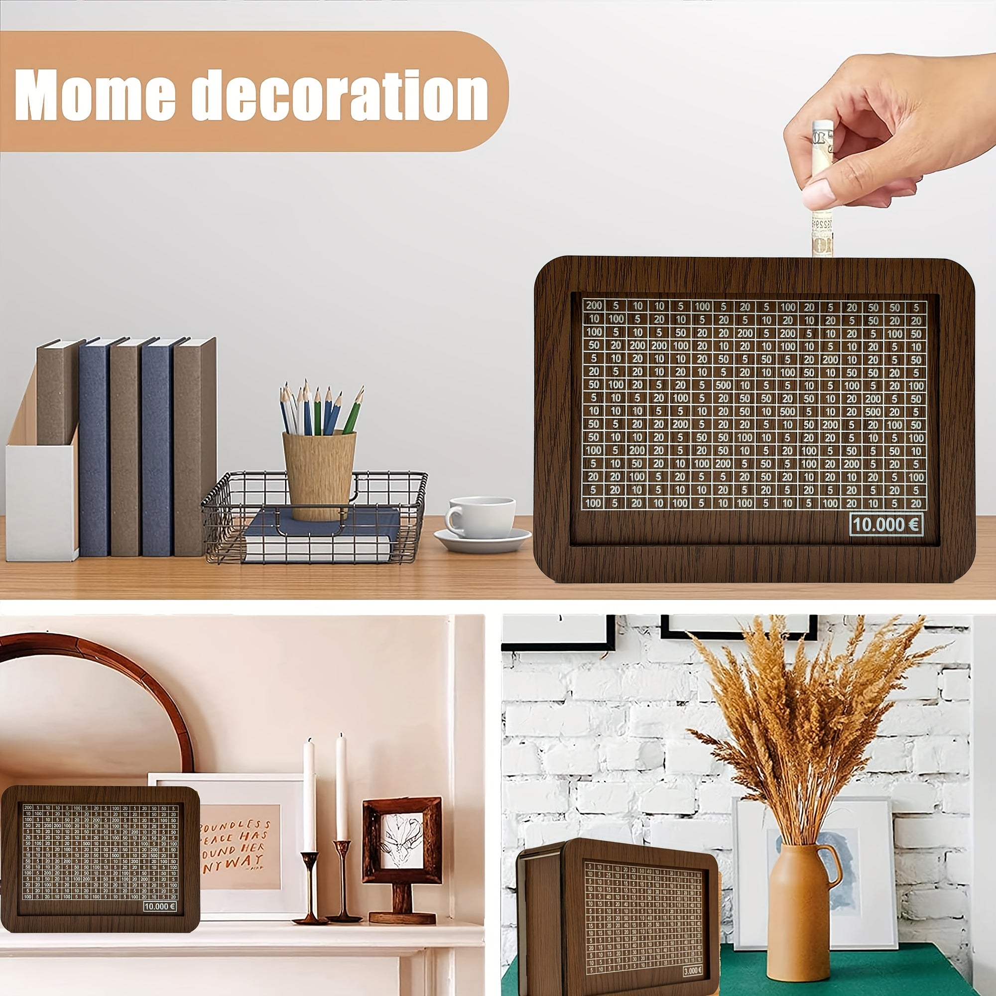 Digital Money Box With Counter Christmas Halloween Thanksgiving Gift