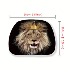 Lion Style Car Headrest Cover Universal Fit Car Interior Accessories