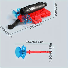 Spider Silk Launcher Soft Bullet Gun Toy Hero Sp...