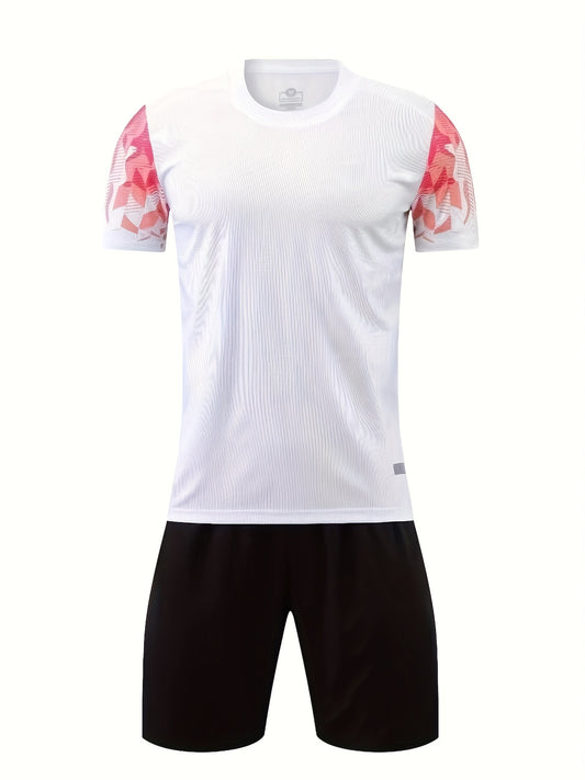 Kid's Breathable Football Jersey & Shorts for Soccer Training