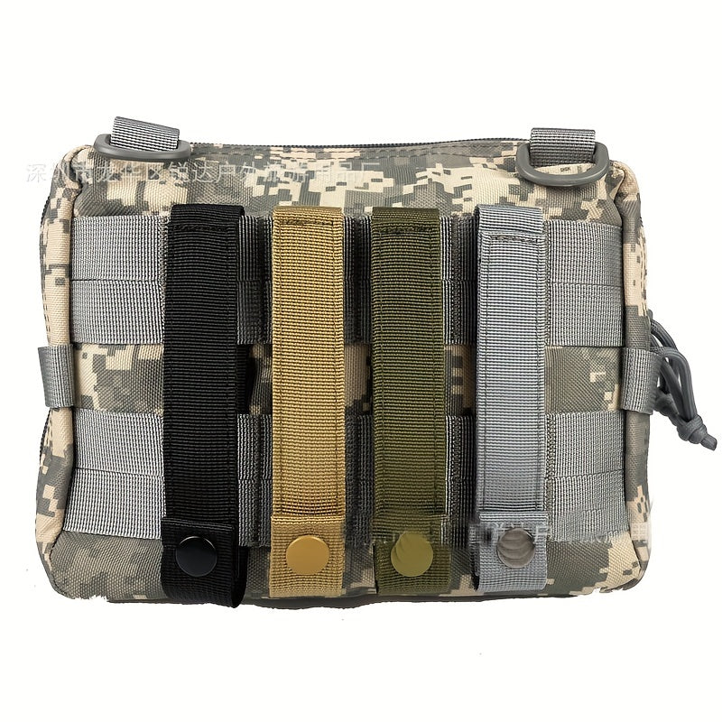 Nylon Molle Webbing Clips for Outdoor Hiking, Climbing