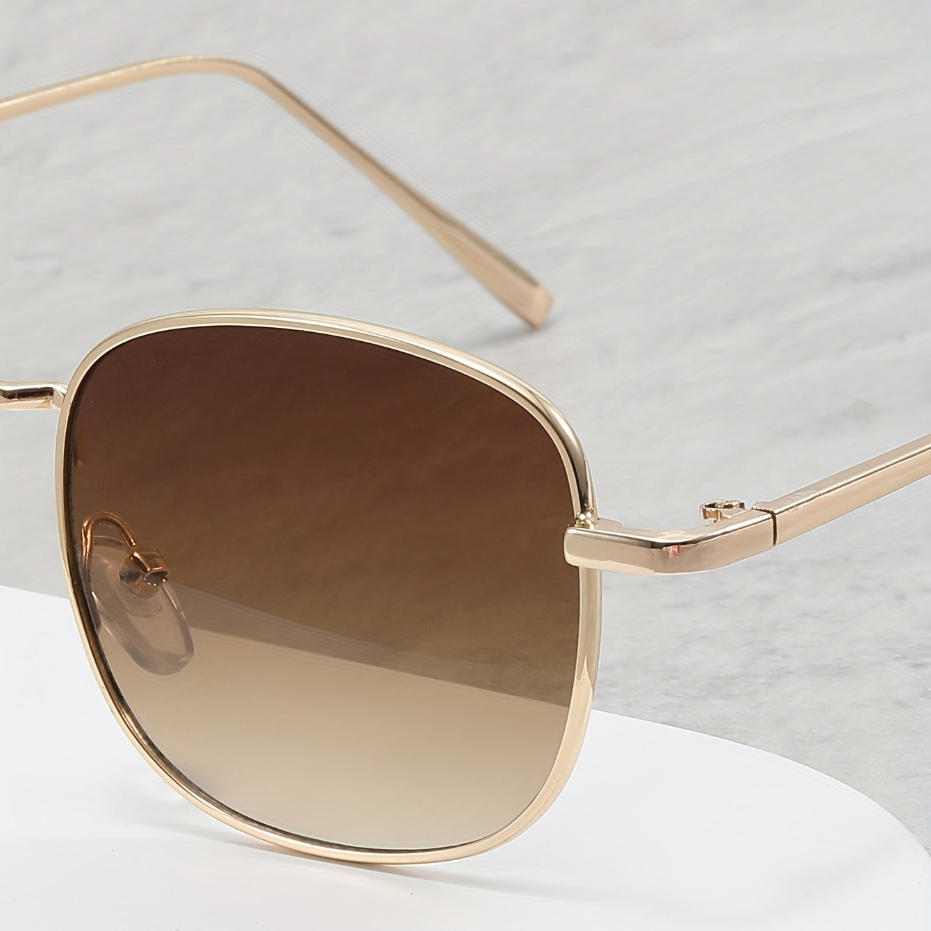 Square Polarized Sunglasses for Men Women UV400