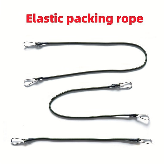 Heavy Duty Elastic Storage Rope with Buckle for Camping Luggage