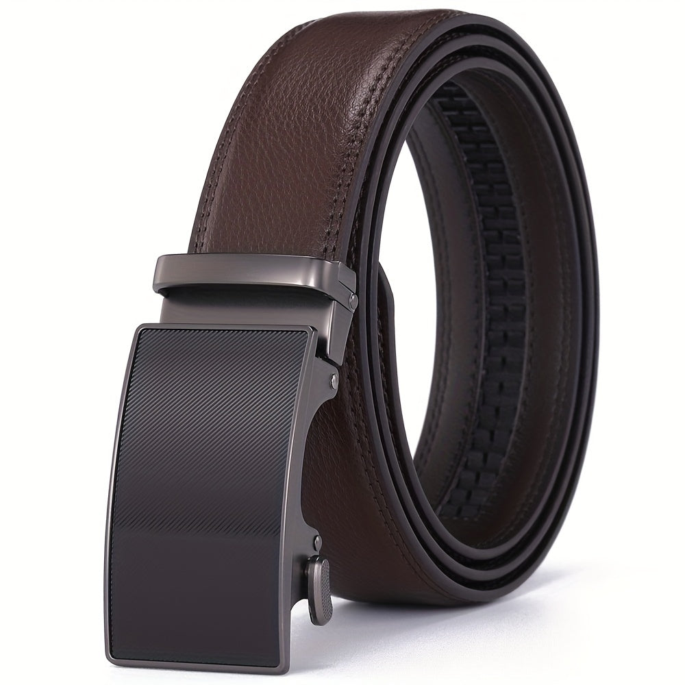 Men's Automatic Leather Belt Business Casual High End