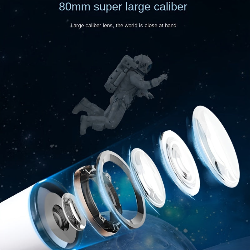80MM Large Objective Lens Telescope