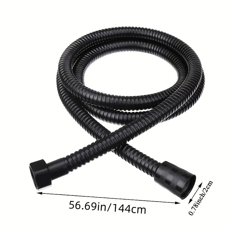 1pc Stainless Steel Shower Head Hose Water Pipe Bathroom Accessories