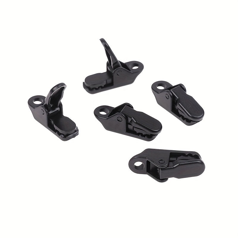 5pcs Windproof Tent Awning Clamp Securely Fasten Tarpaulin Canopy Clamp