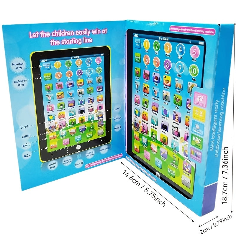 Kids Learning Tablet Touch & Voice Activated English Vocabulary & Songs
