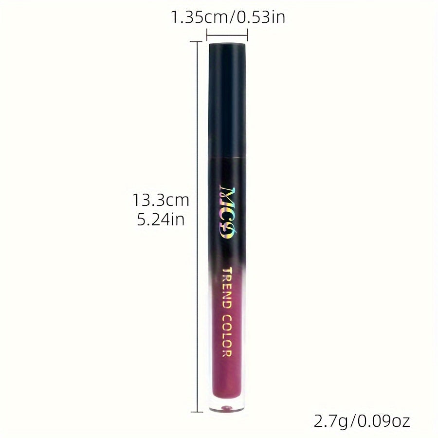 Matte Non Stick Cup Lip Glaze Lipstick & Liquid Eyeshadow Dual Use