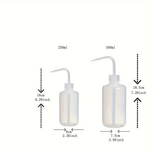 Plastic Washing Bottle Meaty Curved Spout Kettle Graduated Washing Bottle