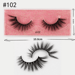 3D Faux Mink Eyelashes Natural Thick Long Curling