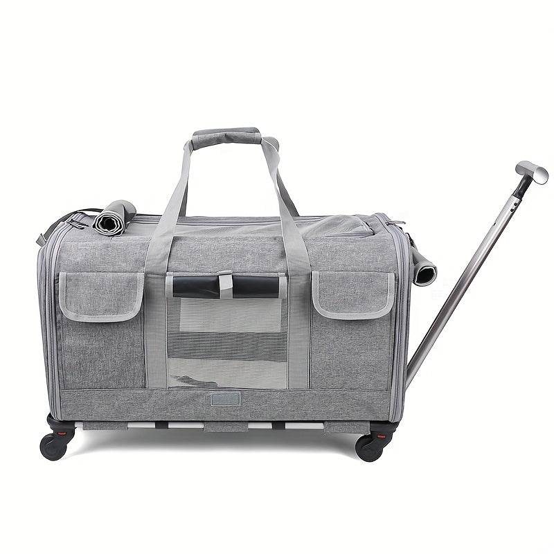 Spacious Pet Carrier Stroller For Dogs And Cats