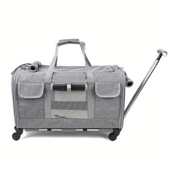 Spacious Pet Carrier Stroller For Dogs And Cats