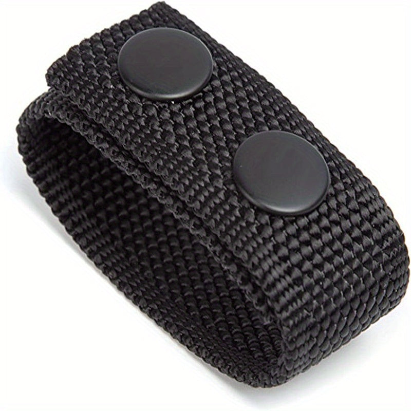 1pc Belt Fixed Buckle Tactical Belt Fixing Buckle Nylon Adjustment Webbing