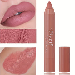 Dusty Rose Red Brown Matte Velvet Lipstick Moisturizing
