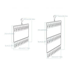 Stainless Steel Socks & Underwear Drying Rack Wind & Rust Resistant