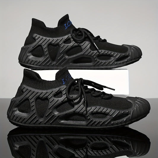 Men's Lightweight Knitted Sneakers for Running