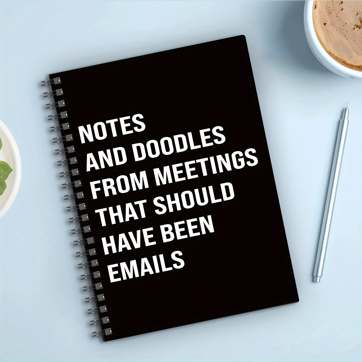 Funny Spiral Journal Notebook for Coworkers - Employee Appreciation Gift