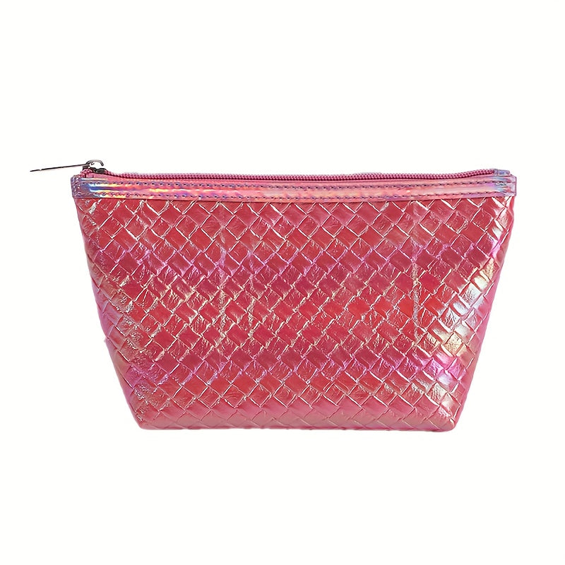 Zipper Cosmetic Bag Makeup Toiletries Bag For Women And Girls