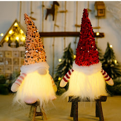 Luminous Faceless Doll Christmas Ornament