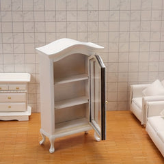 1:12 Dollhouse Collection Cabinet Mini Furniture Display Case Craftsma