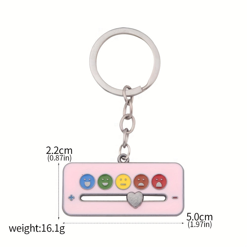 Cartoon Social Expression Symbol Keychain for Men