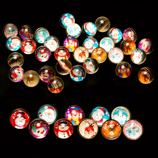 Christmas Party Balls Rubber Bouncing Balls Party Favor Supplies