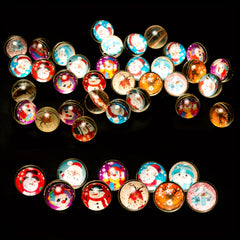 Christmas Party Balls Rubber Bouncing Balls Party Favor Supplies