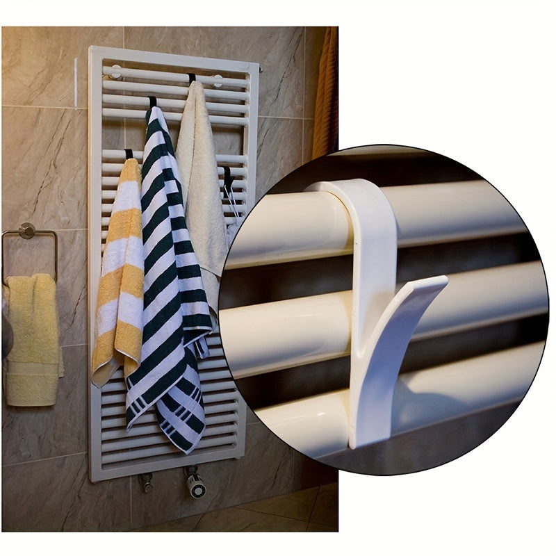 4pcs Storage Rack Clip for Kitchen Bathroom Clothes Towel