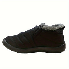 Women's Waterproof Snow Shoes Warm Winter Ankle Shoes