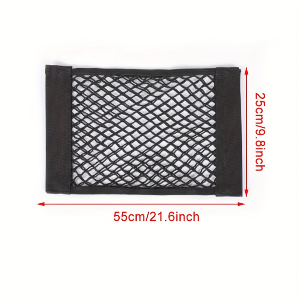 Double Layer Mesh Pocket Bag for Car Trunk Storage