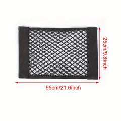 Double Layer Mesh Pocket Bag for Car Trunk Storage