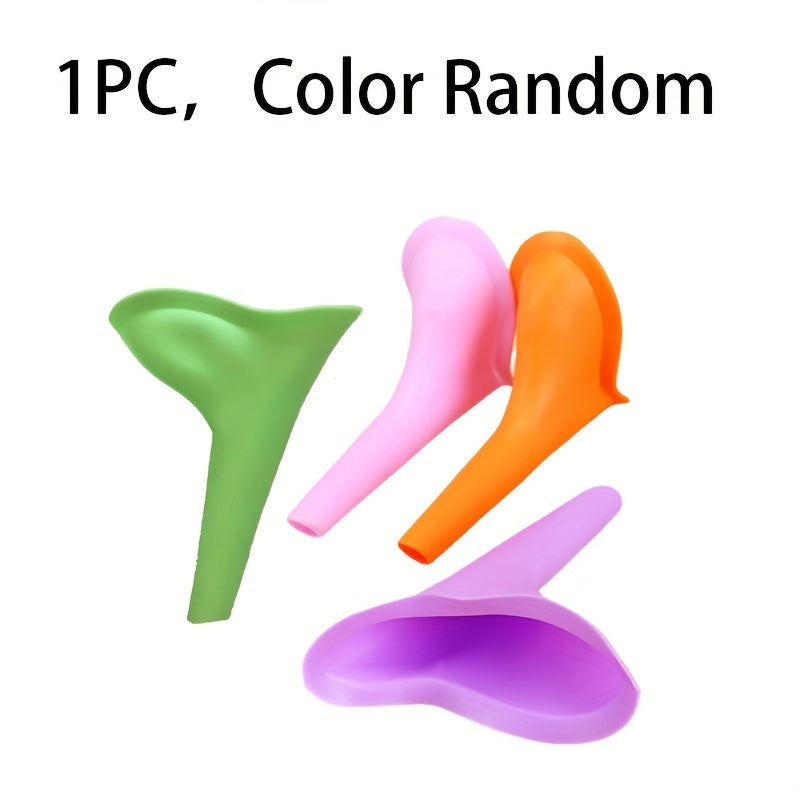 Women Urinal Outdoor Travel Camping Soft Silicone Stand Up Pee