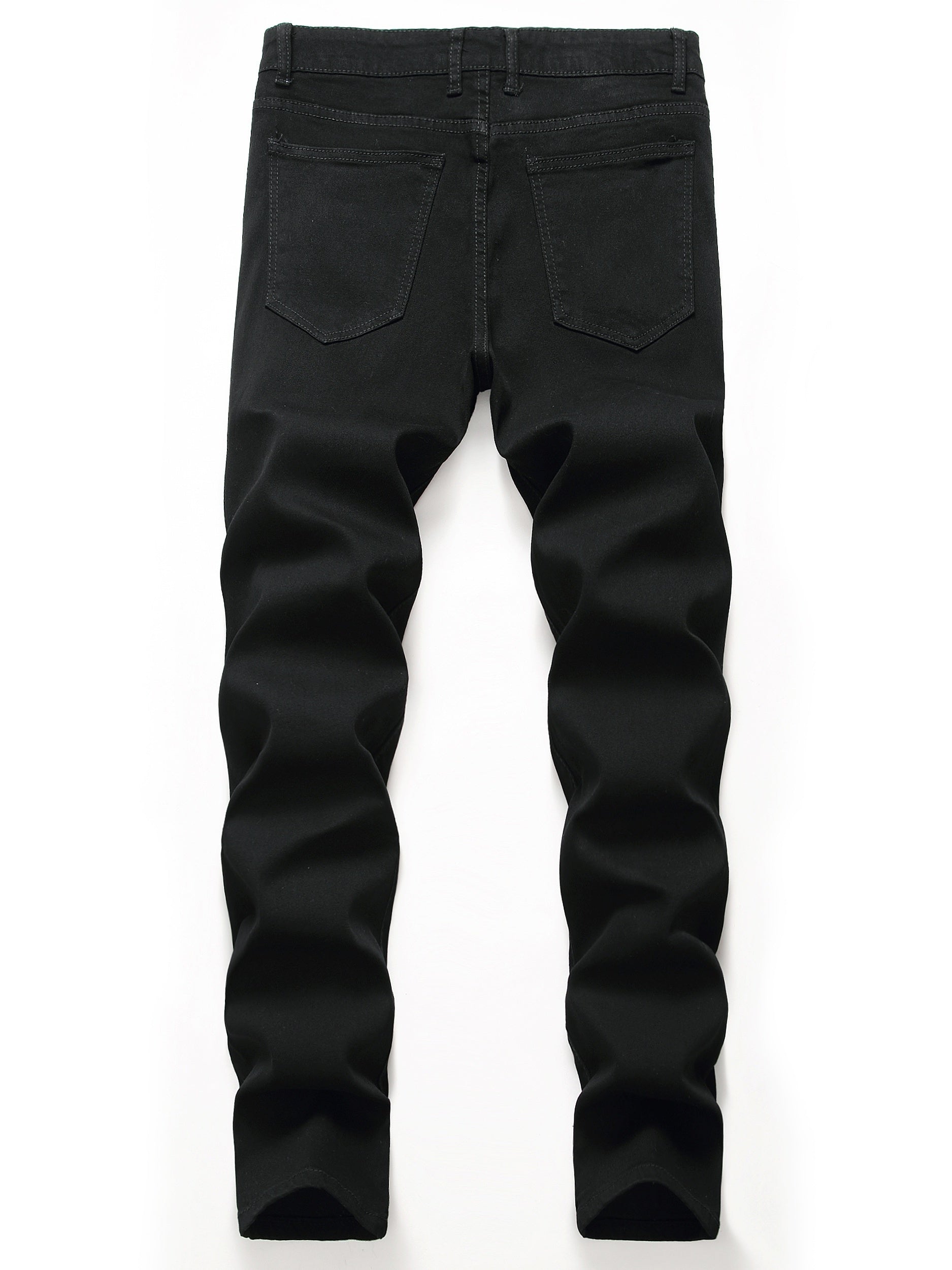 Men's Stretch Denim Pants for Spring Summer