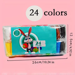 12 24 36 Colors Air Dry Clay Set with Sculpting Tools DIY Crafts