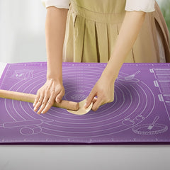 Silicone Pastry Mat Non Stick Baking Mat Counter Mat Pastry Board