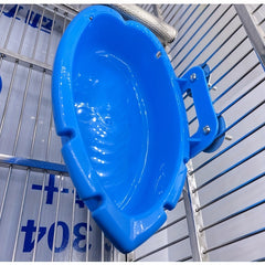 Bird Feeding Water Bath Hanging Bowl Birdbath Toy