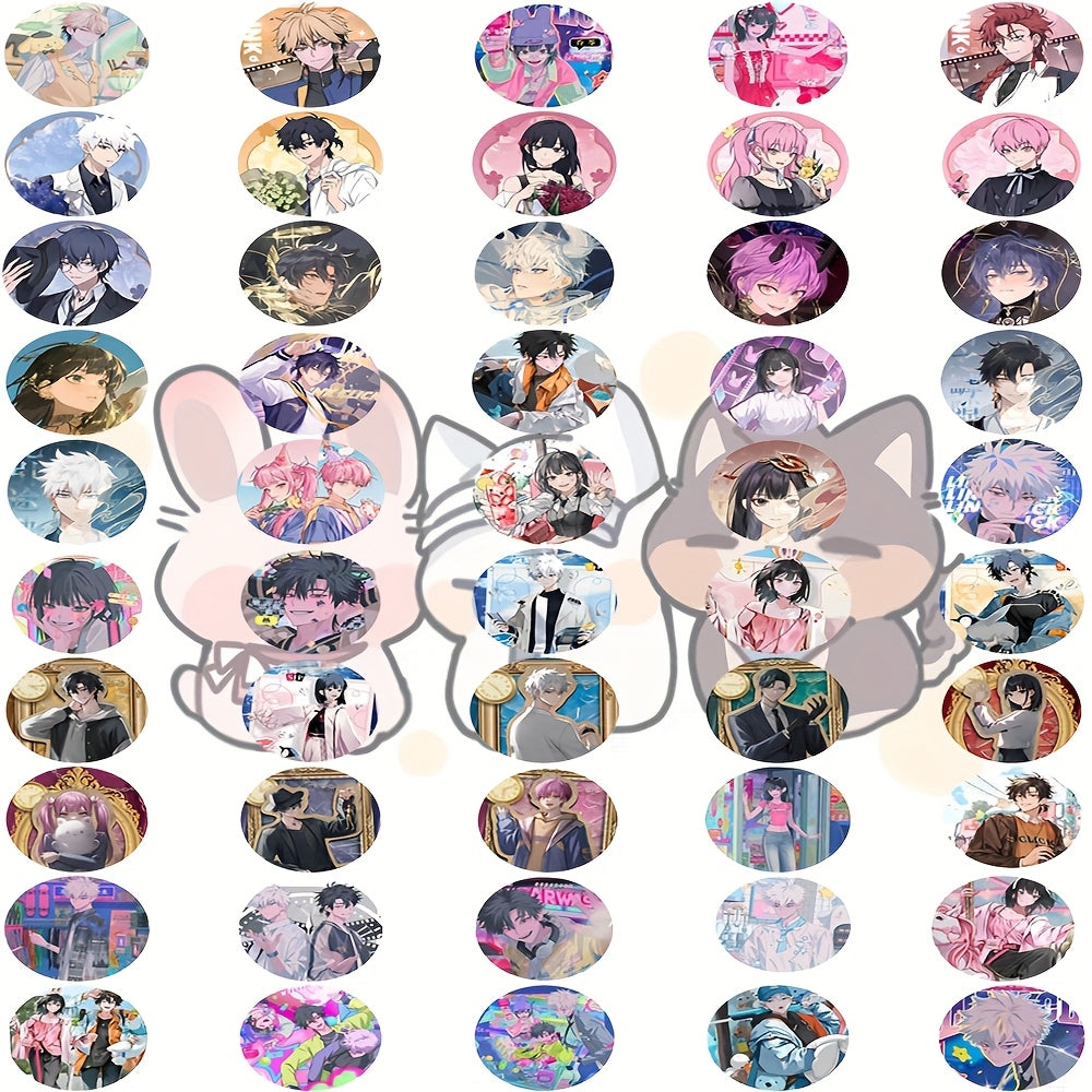 50 Time Agent 2D Anime Cheng Xiaoqing Stickers Notebook Decoration Decals