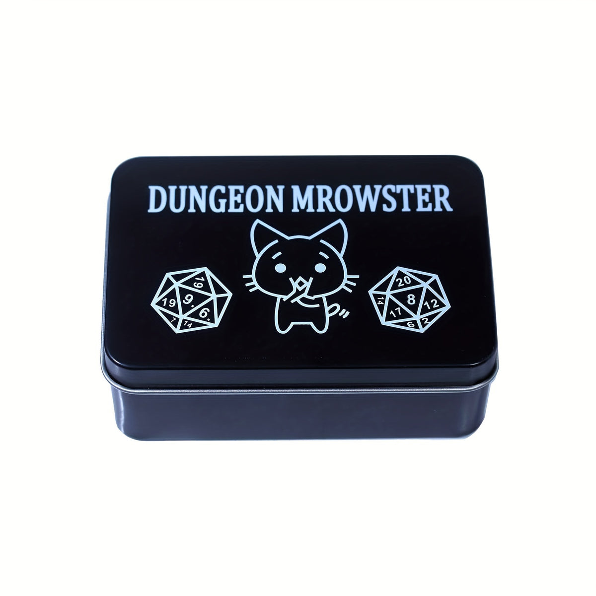 Metal Dice Box for Storing, Collecting & Gifting